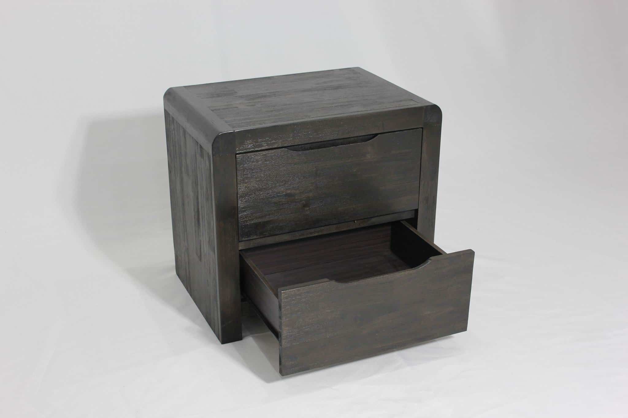 Bora Acacia Wood Bedside Table Victor's Choice Furniture