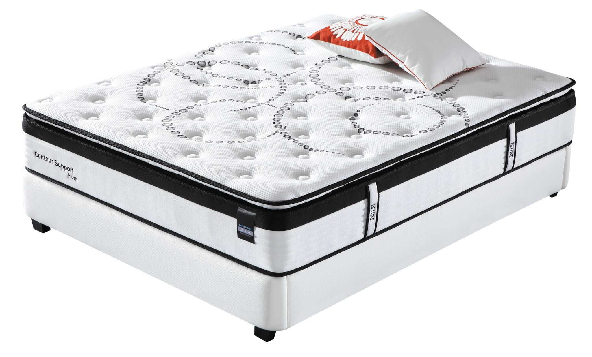 Banff Gas Lift Storage Queen Bed With Pocket Spring Pillow Top Mattress