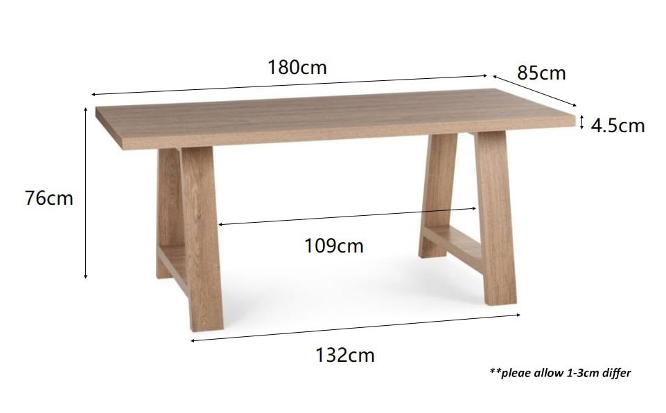 Vita Dining Table 1800mm