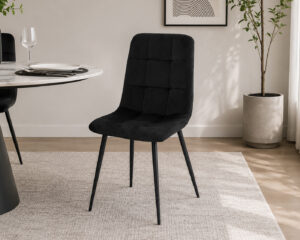 Kodak Black Velvet Dining Chair - Set of 6