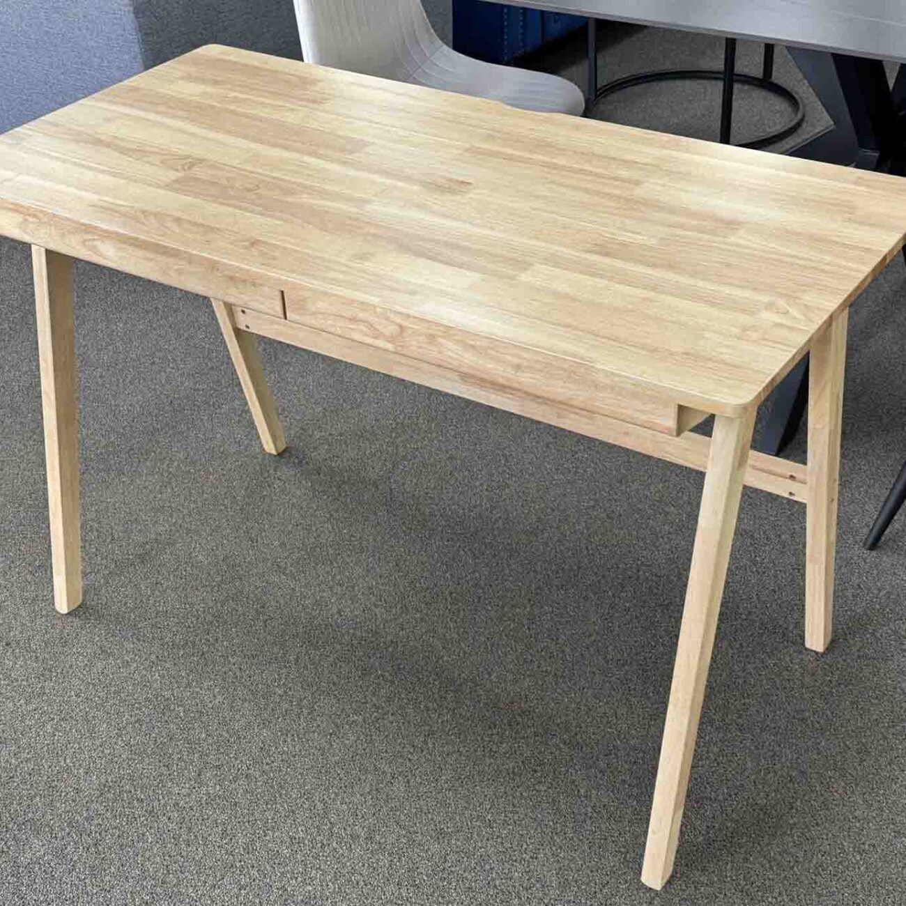 Brooklyn Desk Solid Rubber Wood