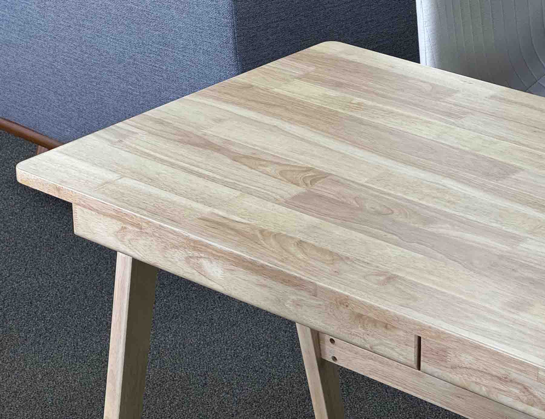 Brooklyn Desk Solid Rubber Wood