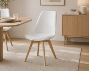 [Pre-Sale | ETA Mid July] Jerry Dining Chair White x 4
