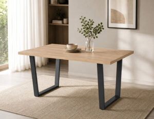 Canopy Dining Table 160×90cm Oak Color